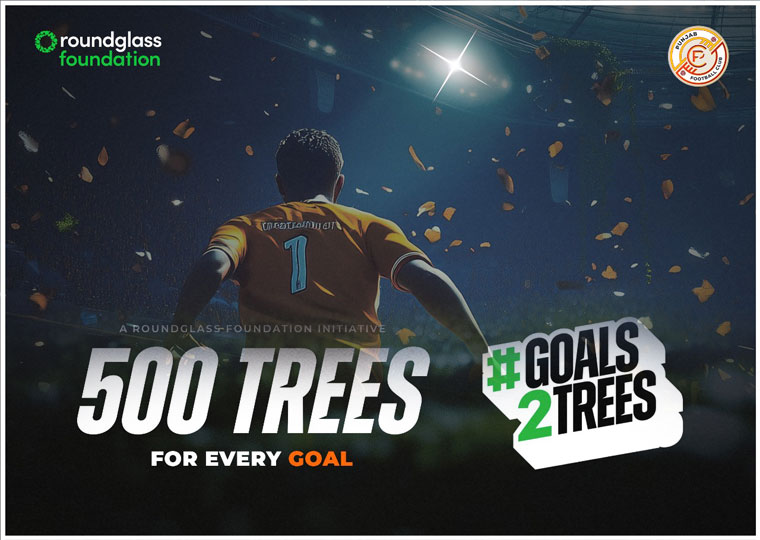 Punjab FC to Participate in #Goals2Trees Campaign; 500 Trees to be Planted for Each Goal Scored this Season